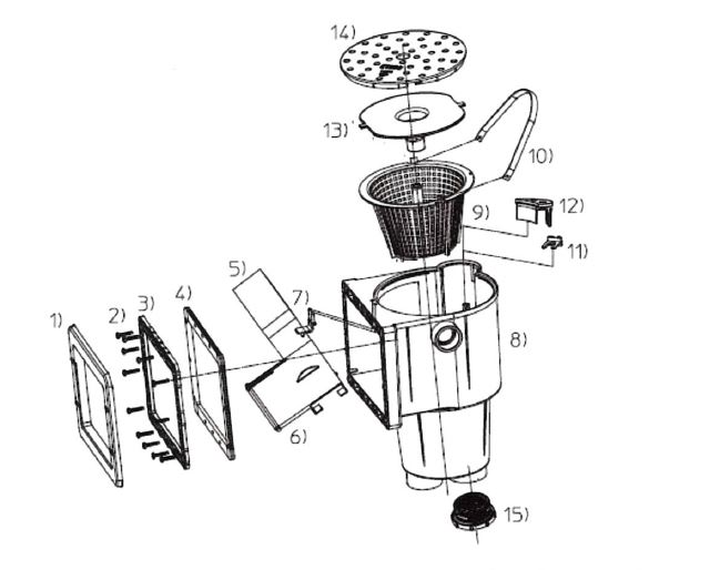 Siebkorb für Ocean Skimmer DeLuxe PT