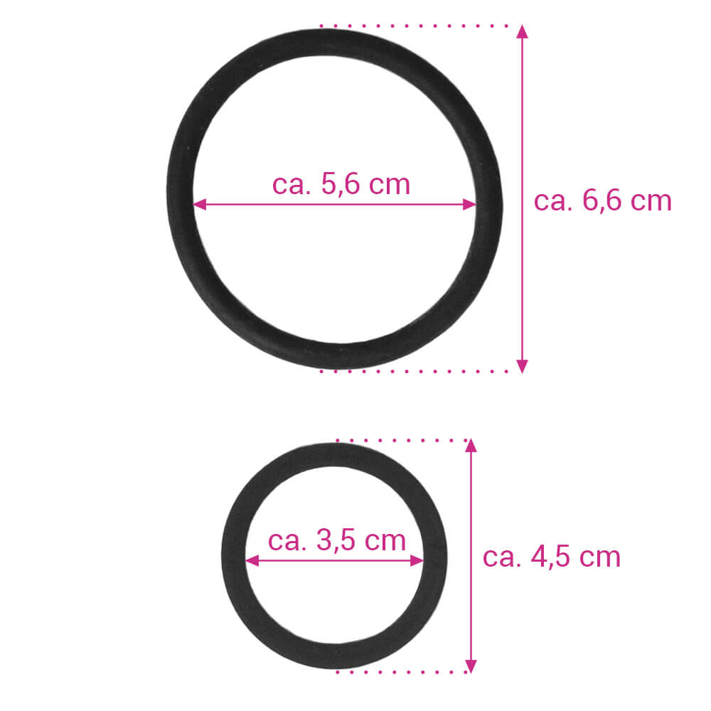 Flachdichtung für 1 1/2"Gewinde von 6-Wege-Ventil (4404120205) - Abmessung