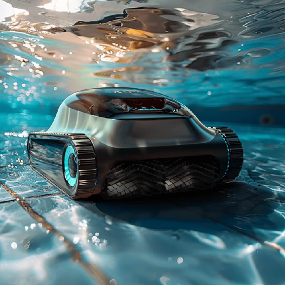 Akku-Poolroboter AIPER Scuba S1 - im Einsatz