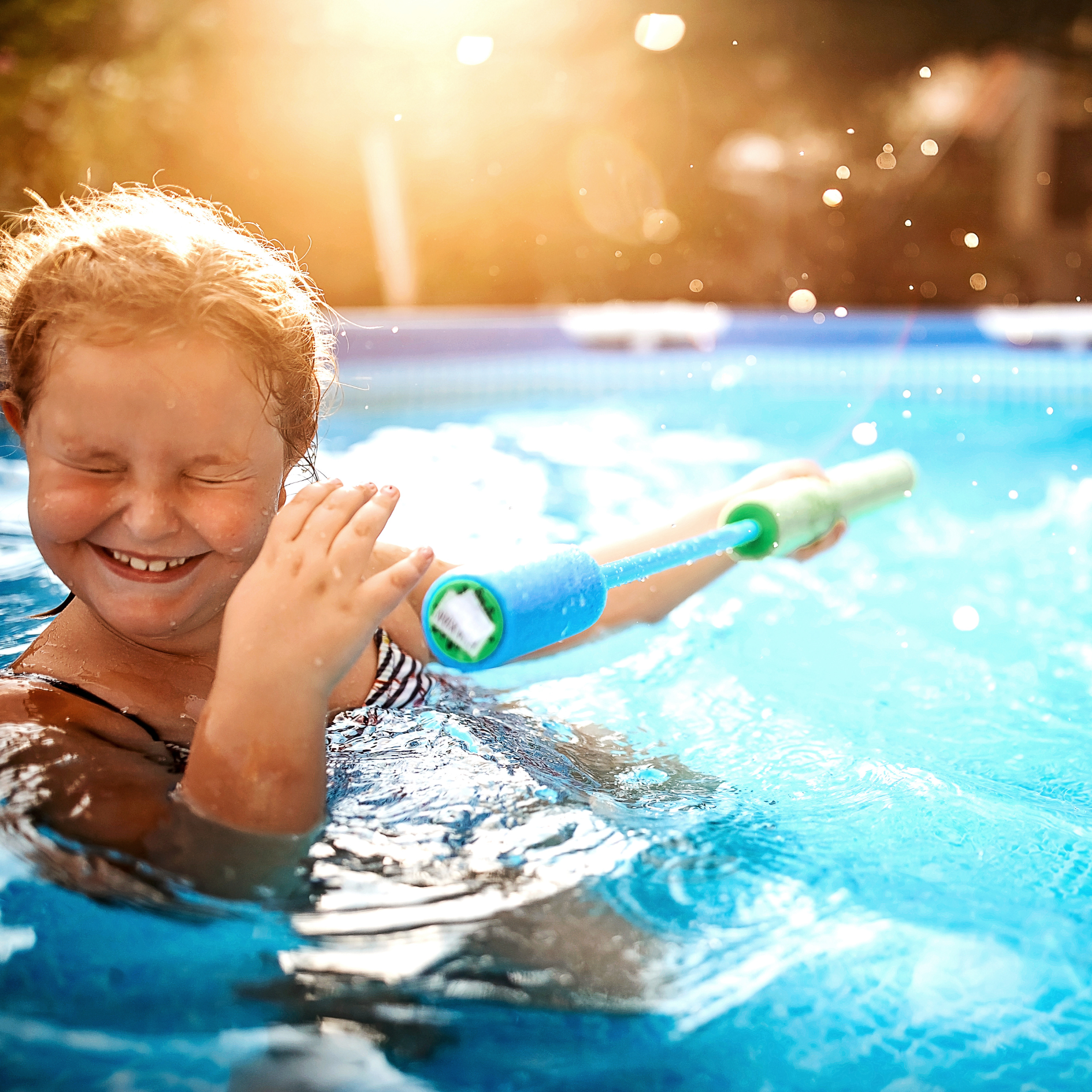 Wasserspiele für Kinder jeden Alters! Für mehr Spaß im Pool!