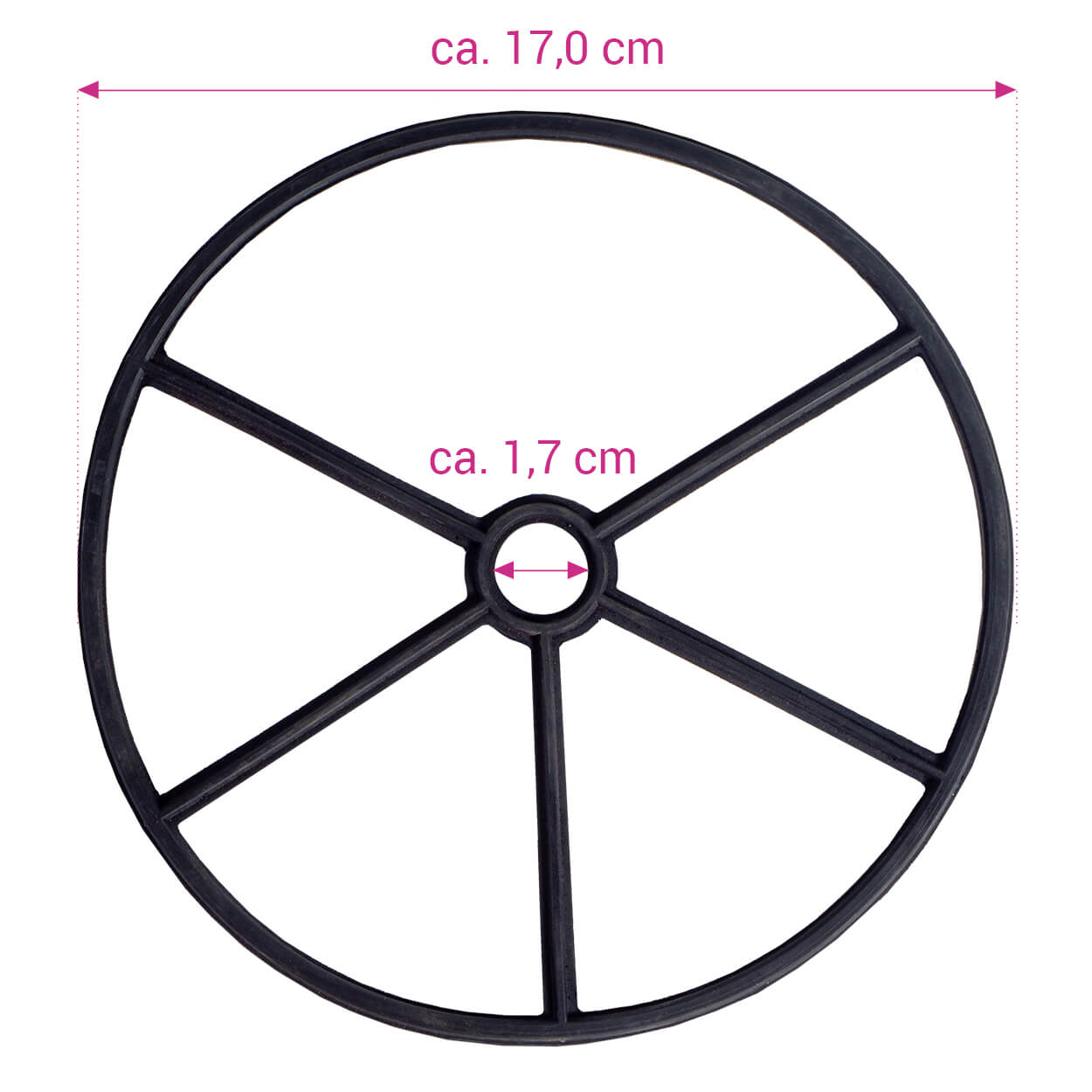 Sterndichtung für Ventiloberteil SM10, 2,0"